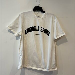 Adanola Sport White Short Sleeve Tee